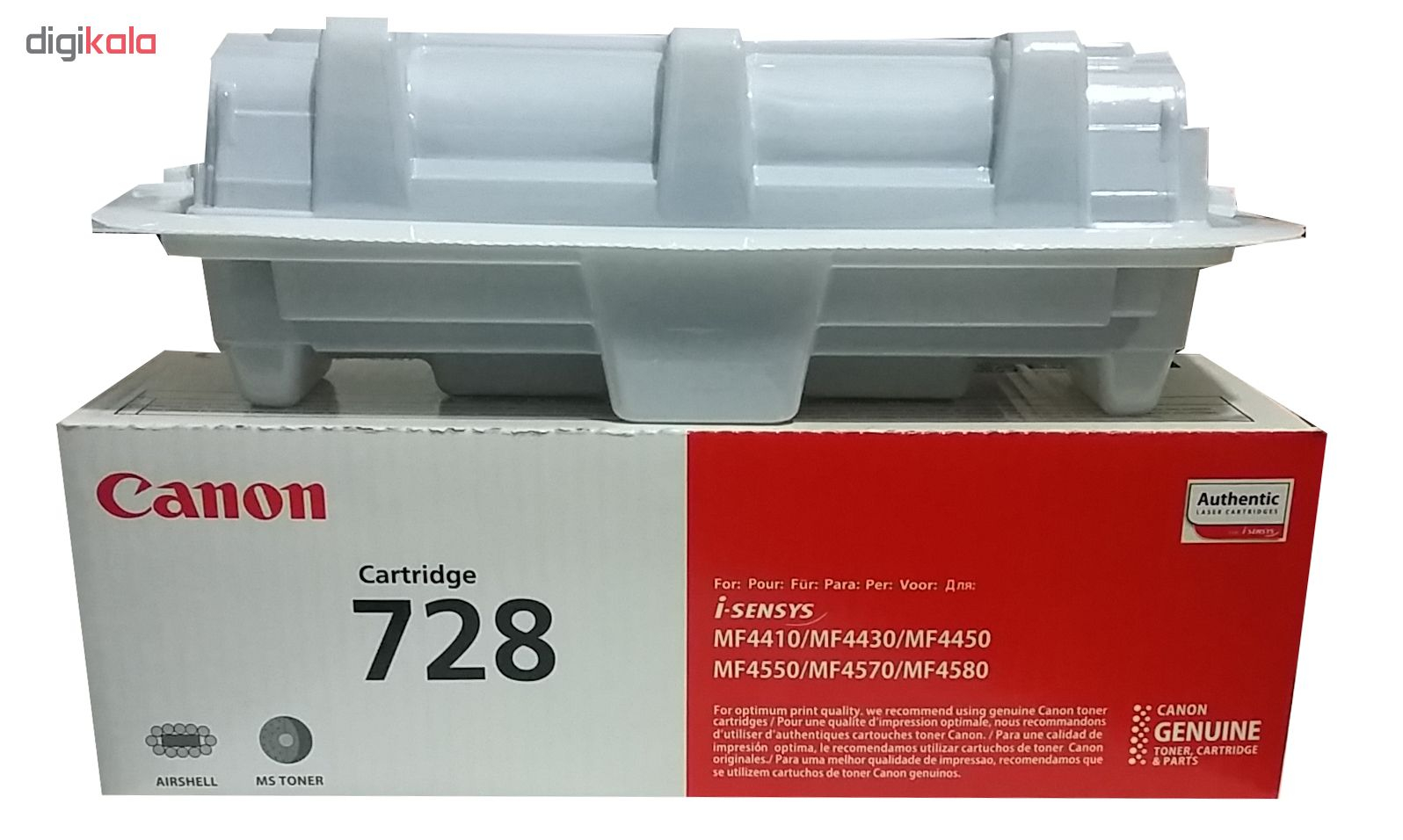 تونر مشکی مدل 728 (کارتن شیرینک شده)