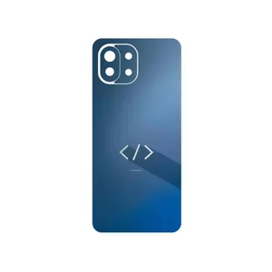 MAHOOT Minimal Coding icon Cover Sticker for Xiaomi 11 Lite 5G NE