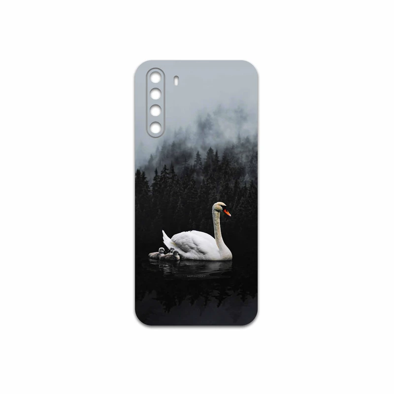 برچسب پوششی ماهوت مدل Swan-Lake مناسب برای گوشی موبایل جی پلاس X10