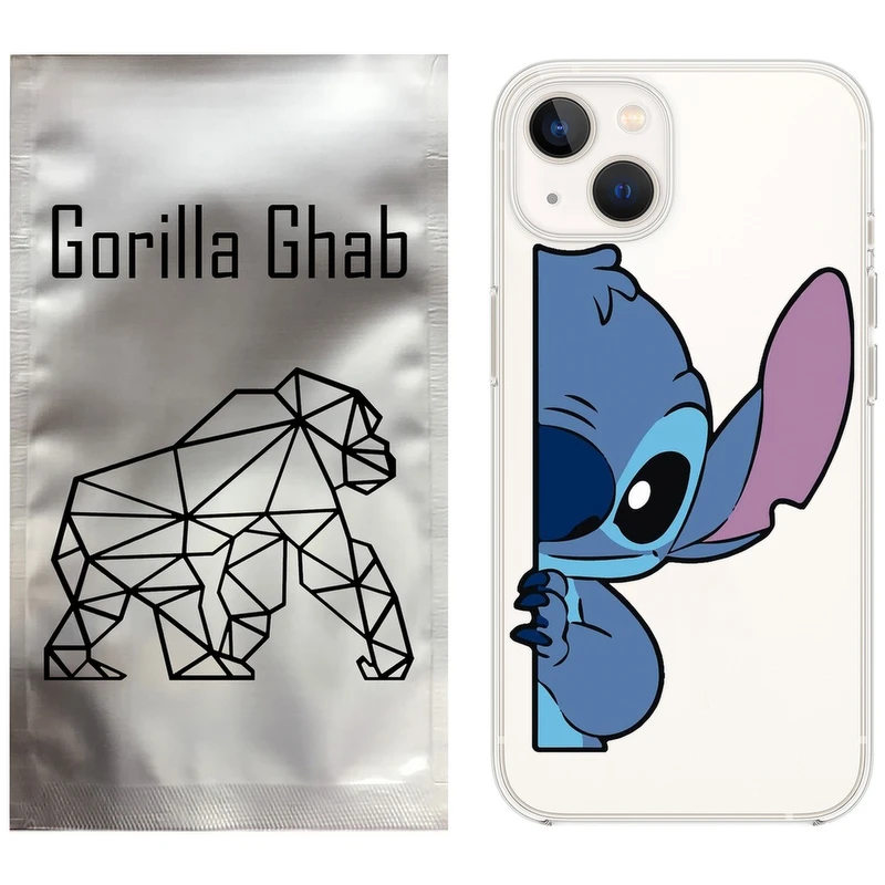 کاور گوریلا قاب مدل CLG کد 74 طرح استیچ مناسب برای گوشی موبایل اپل iPhone 13