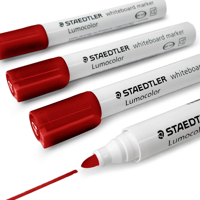 ماژیک وایت برد استدلر مدل LUMOCOLOR  بسته 3 عددی
