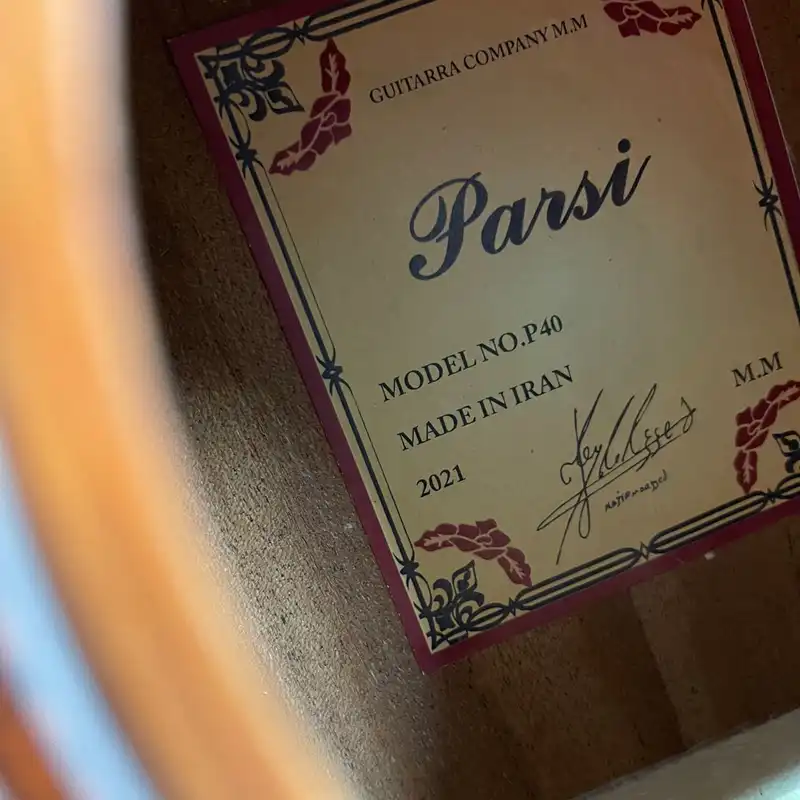 گیتار پارسی مدل P40