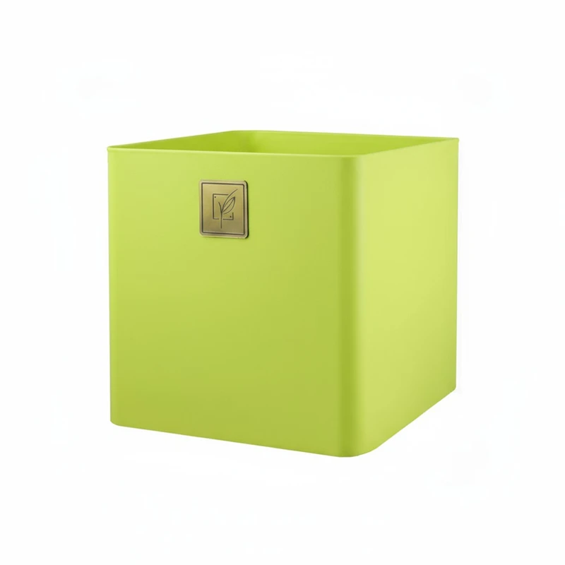 گلدان مدل مربع کد 117 سایز 17 سانتی متر