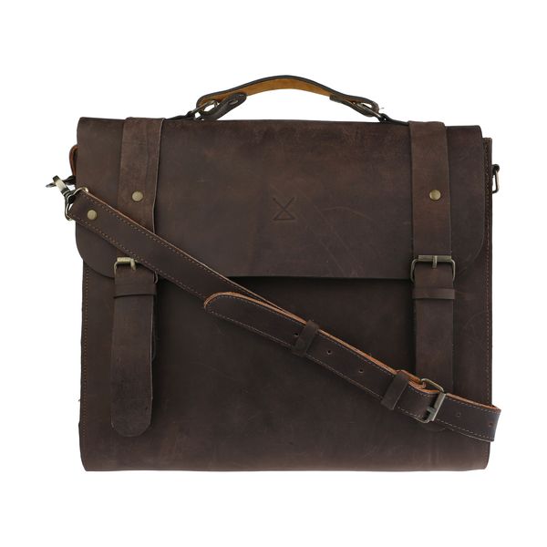 کیف اداری مردانه چرم لانکا مدل 70010