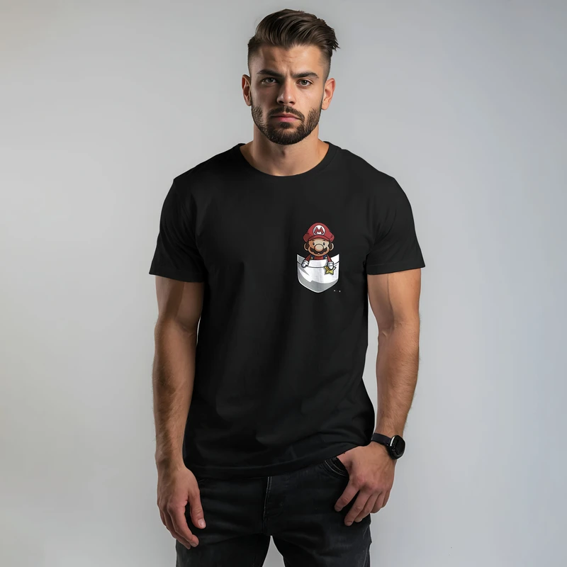 تی شرت آستین کوتاه مردانه مدل 14030115c