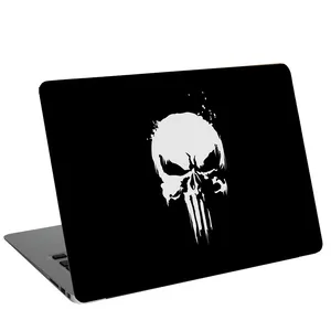 استیکر لپ تاپ طرح The Punisher کد C-198 مناسب برای لپ تاپ 15.6 اینچ