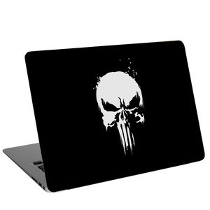 نقد و بررسی استیکر لپ تاپ طرح The Punisher کد C-198 مناسب برای لپ تاپ 15.6 اینچ توسط خریداران