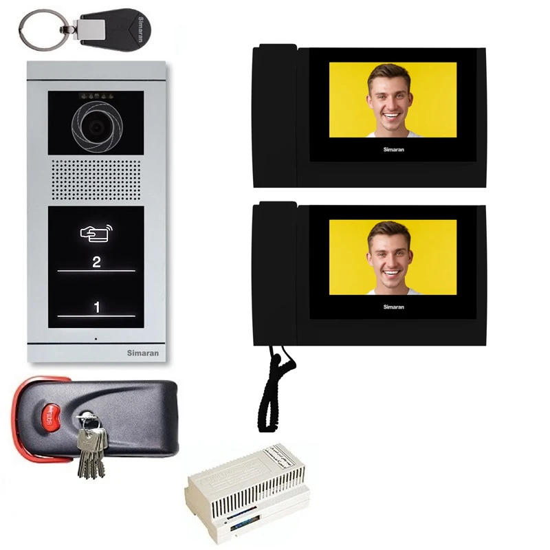 مجموعه دربازکن سیماران مدل 78M100 WiFi - VFBT2 - 1093 دو واحدی مجموعه 5 عددی