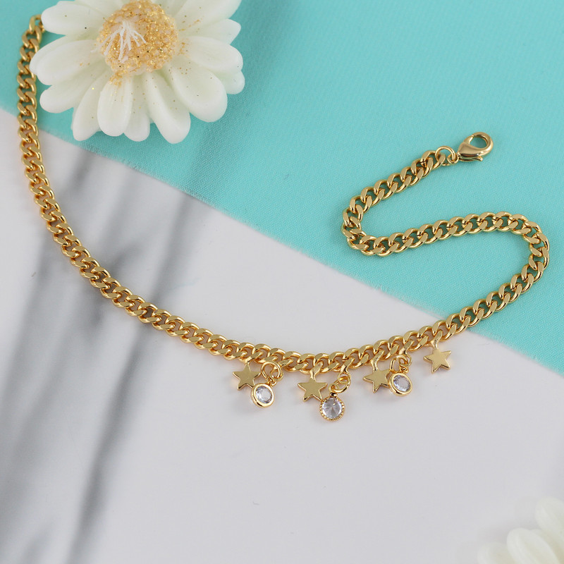 پابند زنانه وای اس ایکس مدل ستاره کد M169