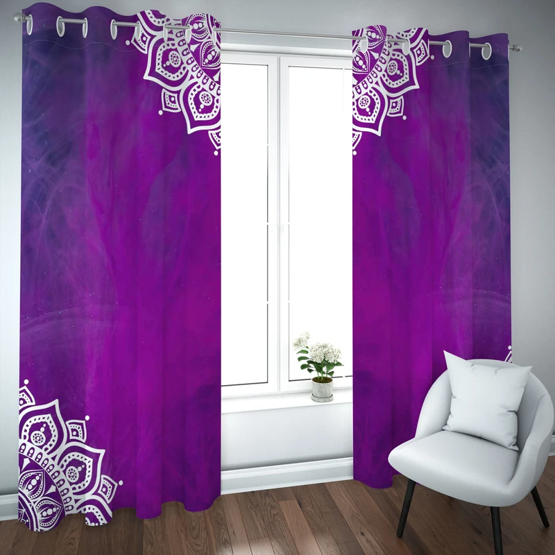 پرده مدل چاپی هازان سایز 300×150 سانتی متر 