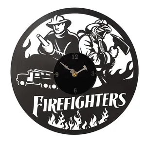 ساعت دیواری طرح آتش نشانان