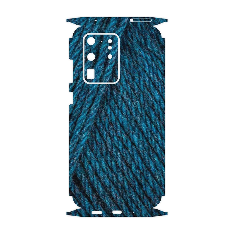 برچسب پوششی ماهوت مدل Fabric Texture 1-FullSkin مناسب برای گوشی موبایل سامسونگ Galaxy S20 Ultra