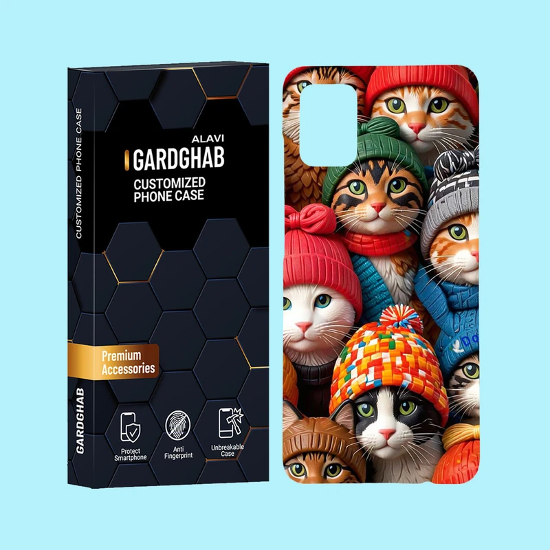 کاور گارد قاب علوی مدل حیوانات مناسب برای گوشی موبایل سامسونگ Galaxy A51 4G