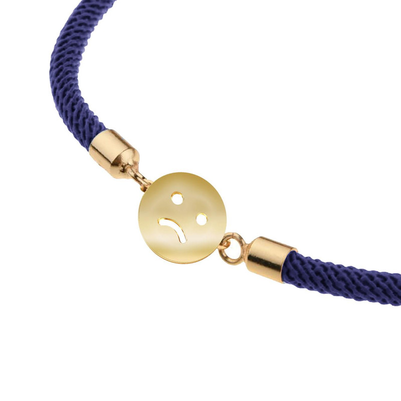 دستبند طلا 18 عیار زنانه مدوپد مدل ایموجی کد D15-10097