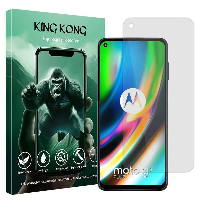 محافظ صفحه نمایش مات کینگ کونگ مدل Tough مناسب برای گوشی موبایل موتورولا Moto G9 Plus