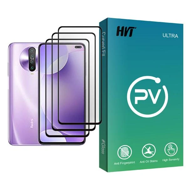 محافظ صفحه نمایش اچ وی تی مدل PV Glass MIX003 مناسب برای گوشی موبایل شیائومی Redmi K30 بسته سه عددی