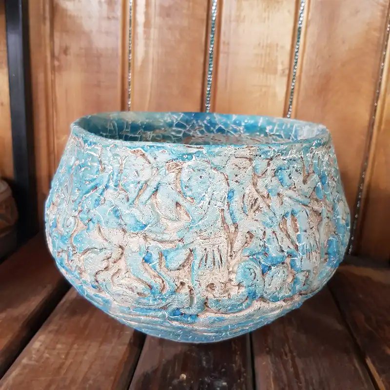 گلدان سفالی مدل زیرخاکی 3014