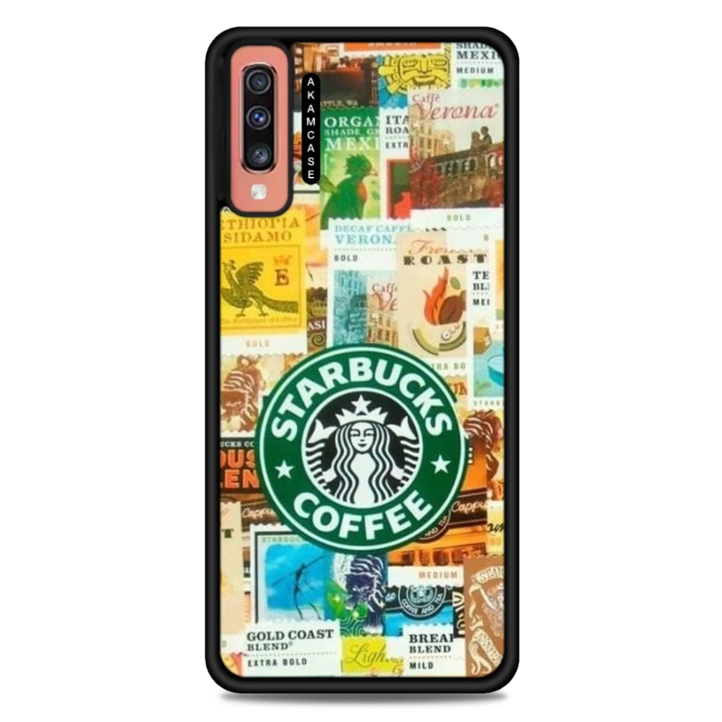 کاور آکام مدل AMC-WSGA70-STARBUCKS-30 مناسب برای گوشی موبایل سامسونگ Galaxy A70