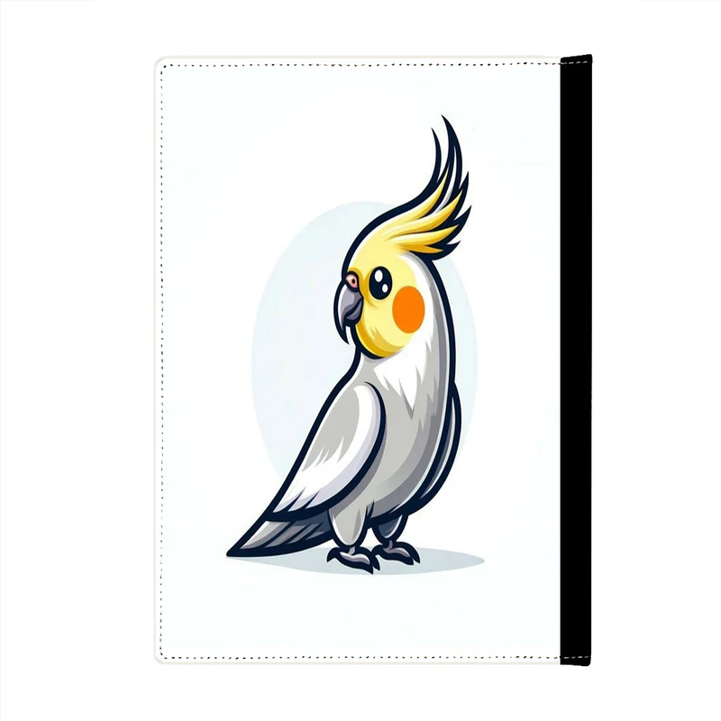 کلاسور پاد آفرین مدل فانتزی کارتونی طرح پرنده طوطی عروس هلندی کیوت ترند کد p682