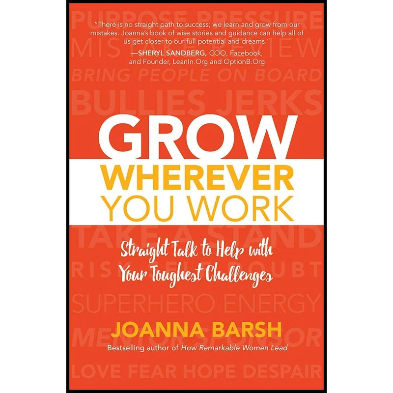 کتاب Grow Wherever You Work اثر Joanna Barsh انتشارات McGraw Hill