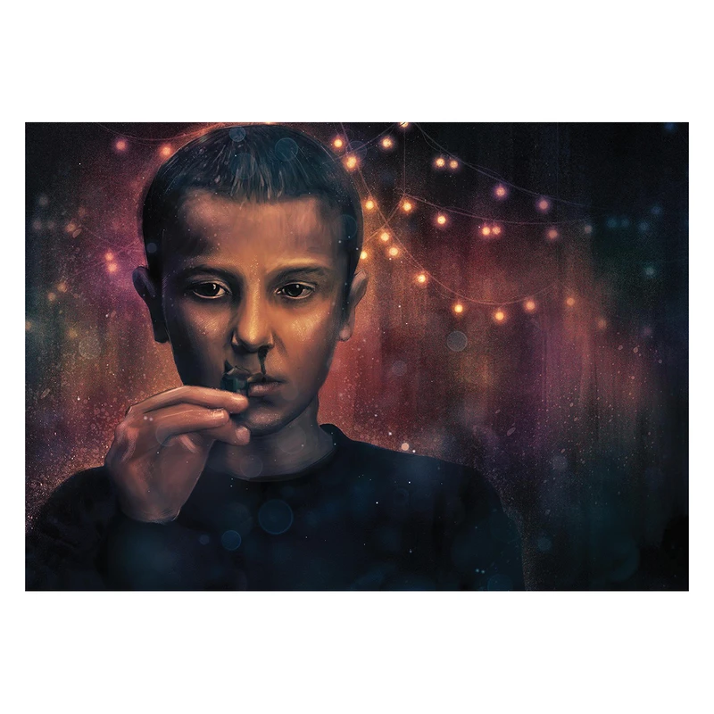 پوستر طرح چیزهای عجیب کد 1413 -Stranger Things