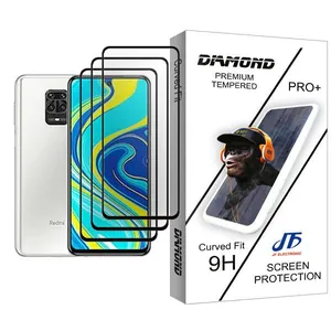 JF Diamond Glass MIX003 Screen Protector For Xiaomi Redmi Note 9S Pack Of 3