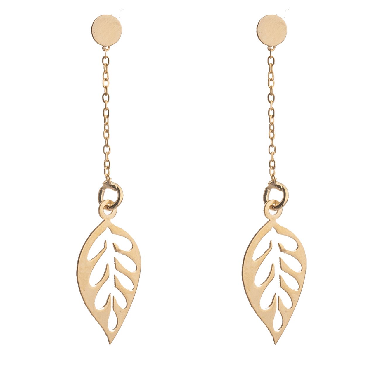 گوشواره طلا 18 عیار درنیکا مدل De5016 -  - 1