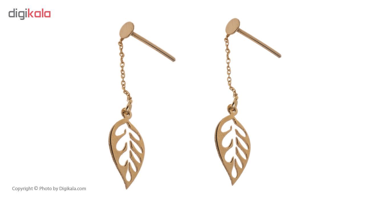 گوشواره طلا 18 عیار درنیکا مدل De5016 -  - 2