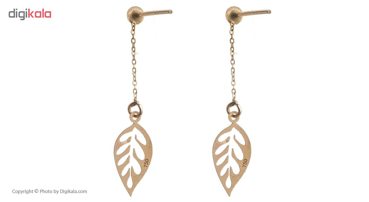گوشواره طلا 18 عیار  درنیکا مدل De5016