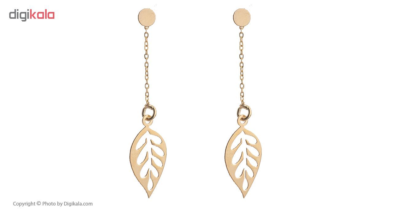 گوشواره طلا 18 عیار درنیکا مدل De5016 -  - 4