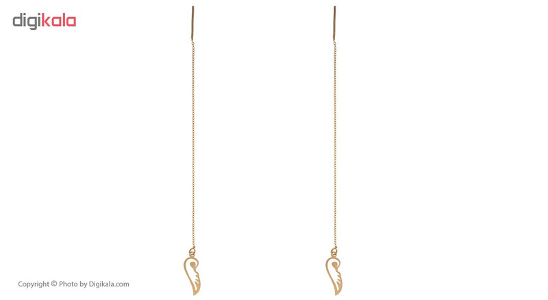 گوشواره طلا 18 عیار درنیکا مدل De5018 گوشواره طلا 18 عیار درنیکا مدل De5018