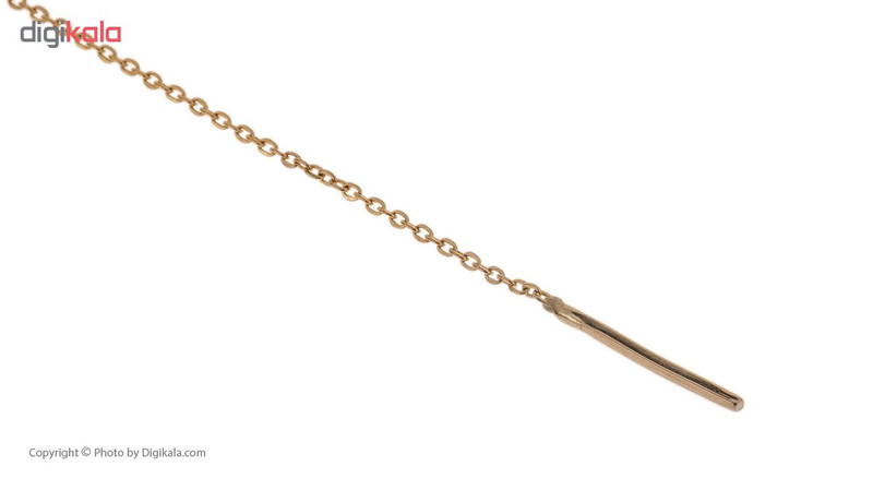 گوشواره طلا 18 عیار درنیکا مدل De5018 گوشواره طلا 18 عیار درنیکا مدل De5018