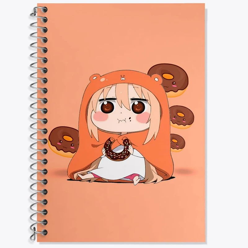 دفتر لغت 50 برگ خندالو مدل دوما اومارو انیمه اوماروچان Umaru Chan کد 18506