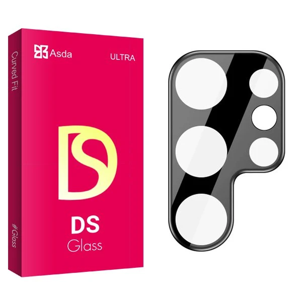 محافظ لنز گوشی آسدا مدل DS 3D مناسب برای گوشی موبایل سامسونگ Galaxy S24 Ultra