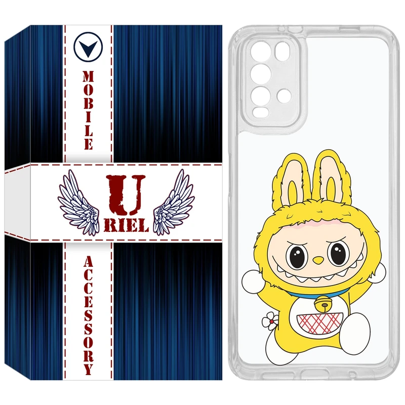 کاور یوریل مدل Clear کد 122 طرح لبوبو مناسب برای گوشی موبایل شیائومی Redmi 9T / Poco M3