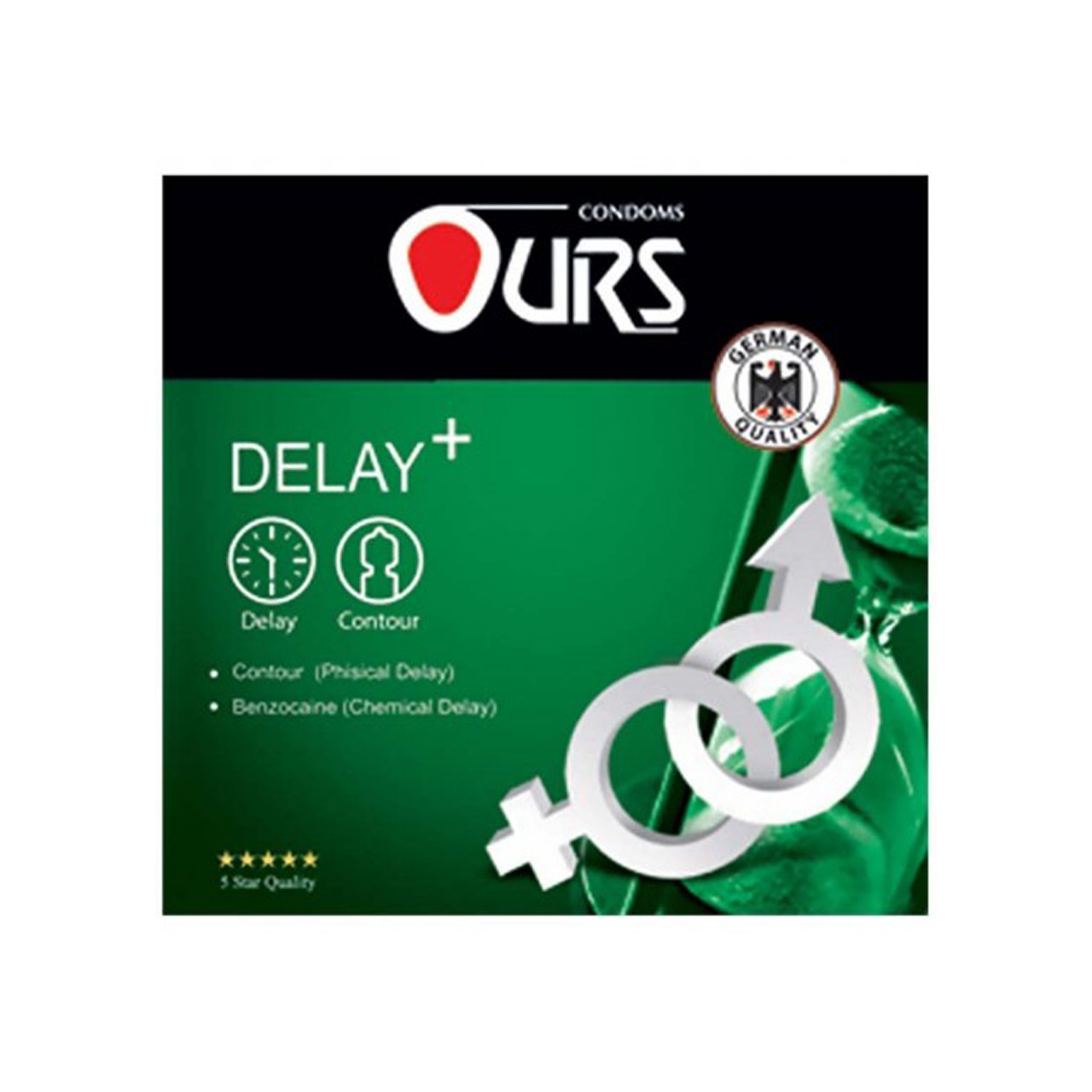 کاندوم تاخیری اورز مدل Delay Plus بسته 3 عددی