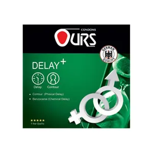 کاندوم تاخیری اورز مدل Delay Plus بسته 3 عددی