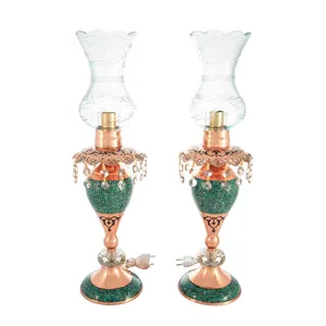 شمعدان فیروزه کوبی آرتکو کد 05 بسته 2 عددی