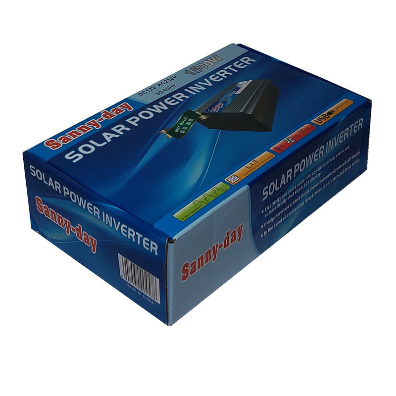 اینورتر تک فاز سنی دی مدل MRSD-1500W ظرفیت 1500 وات