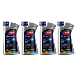 ضدیخ و ضدجوش 100 درصد خالص کاسپین مدل Four Seasons حجم 900 میلی ‌لیتر بسته 4 عددی