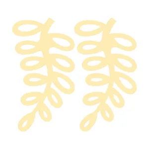 گوشواره طلا 18 عیار زنانه الن نار مدل N5094