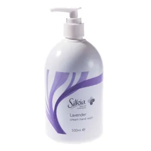 مایع دستشویی سیلکیا مدل Lavender حجم 500 میلی لیتر