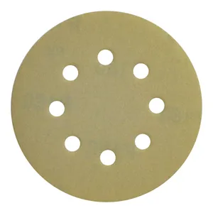 سنباده پشت کرکی 12.5 سانتی متری زبری 180 مدل C125P180H8 بسته 10 عددی