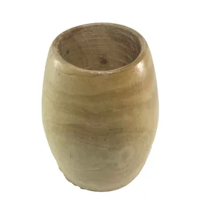 جامدادی چوبی رومیزی دکومورا مدل خمره