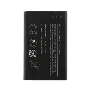 باتری موبایل نوکیا نوع BL-5C مدل TBNK-5 با ظرفیت 1020 میلی آمپر ساعت