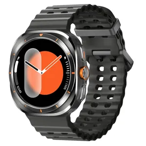 ساعت هوشمند 47میلیمتری دیبت ویر مدل Watch Ultra8- Amoled با بند سیلیکونی