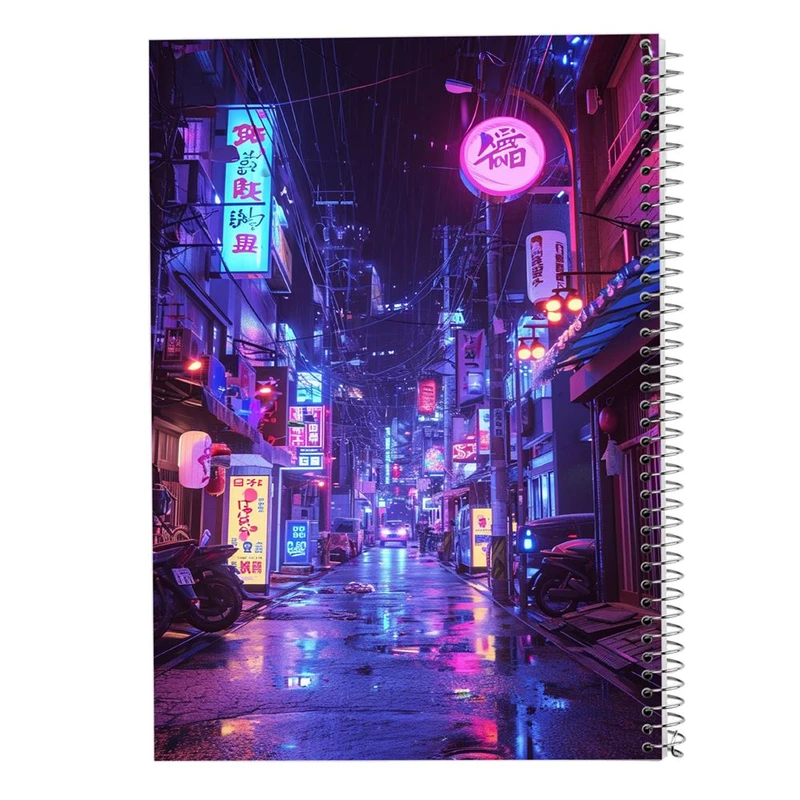 دفتر شطرنجی 50 برگ مدوپد طرح شهر کد DF17381