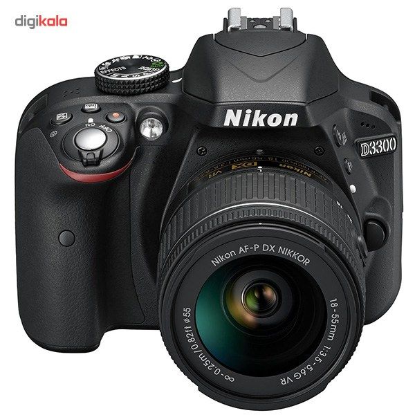 دوربین دیجیتال نیکون مدل D3300 به همراه لنز 18-55 میلی متر VR AFP main 1 2
