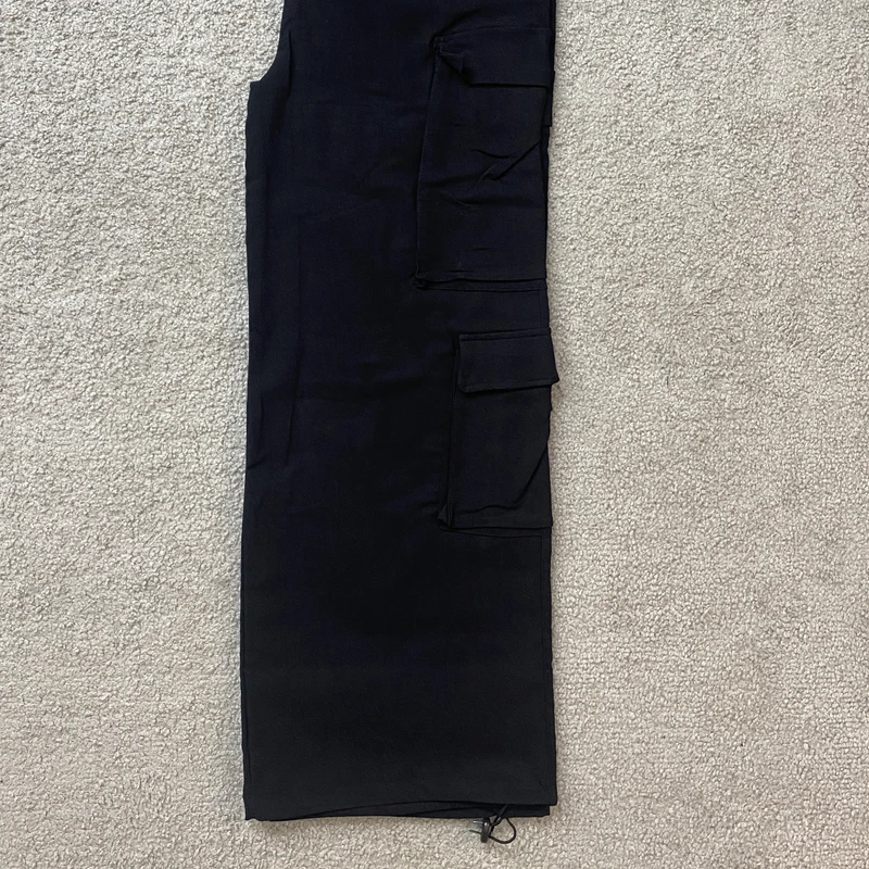 عکس شماره 7 : شلوار زنانه مدل kt کارگو  رنگ مشکی