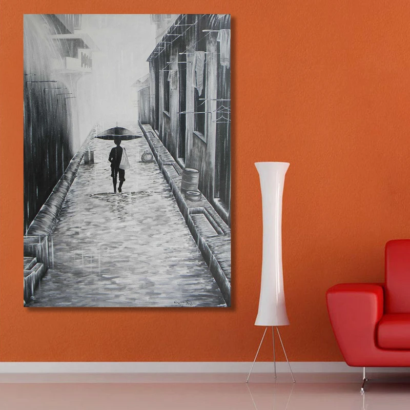 تابلو شاسی گالری استاربوی طرح باران مدل Amazing 655